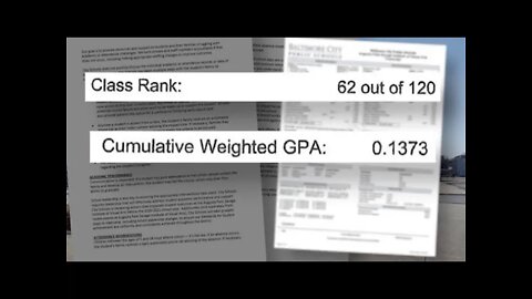 Baltimore Student Passes 3 Classes in Four Years With 0.13 GPA