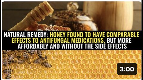 Natural remedy: Honey found to have comparable effects to antifungal medications