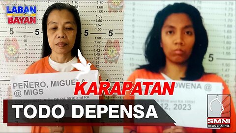 Iba't ibang kasong kinakaharap ng 2 mataas na opisyal ng CPP-NPA; KARAPATAN, todo depensa