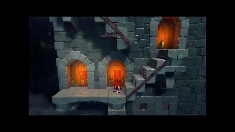 Crash Bandicoot 1 remake - Secret Level: Stormy Ascent(Platinum Relic)