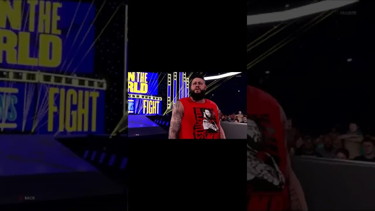 WWE 2k22 Kevin Owens Entrance #shorts