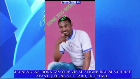 JEUNES GENS, suivez cette vidéo avant qu'il ne soit tard, trop pour vous et partagez la massivement