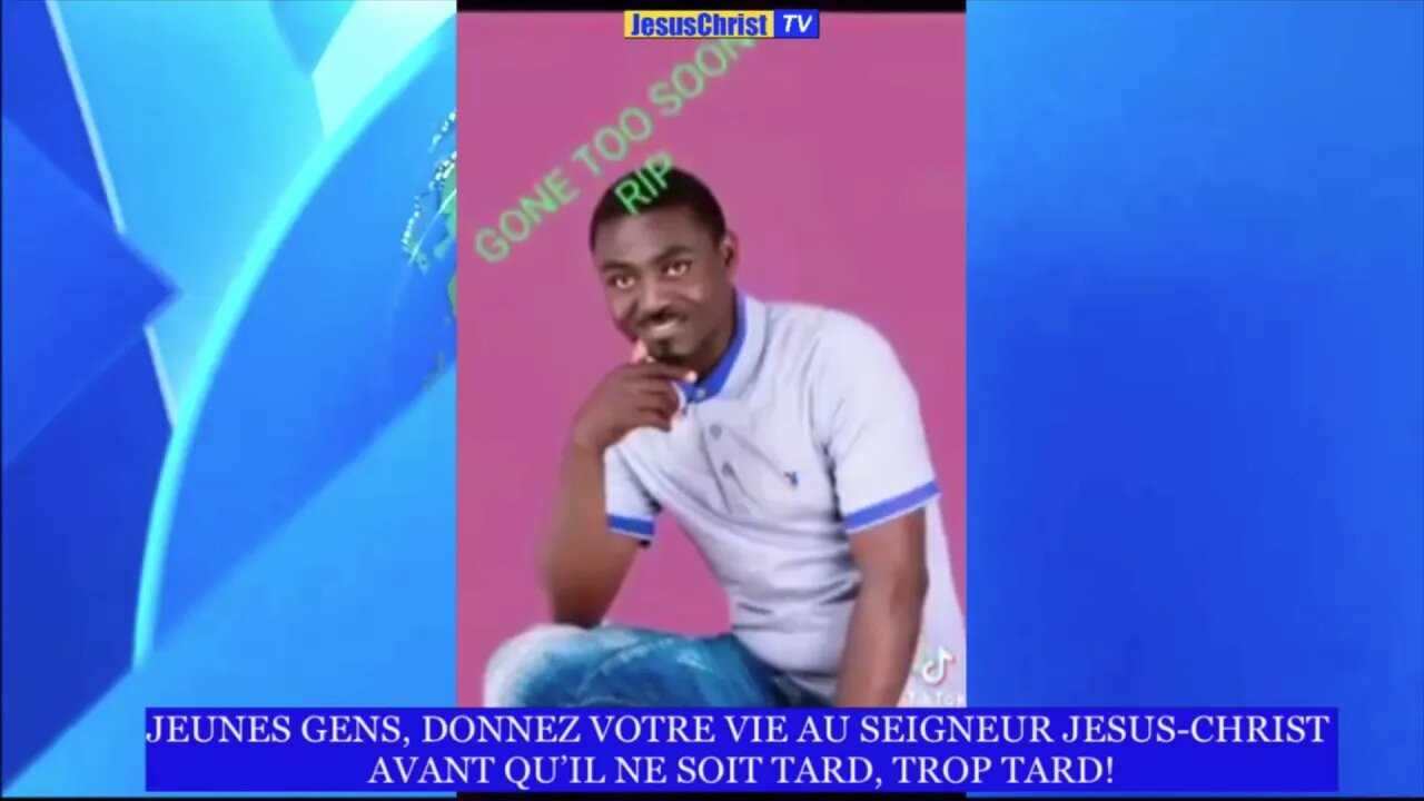 JEUNES GENS, suivez cette vidéo avant qu'il ne soit tard, trop pour vous et partagez la massivement