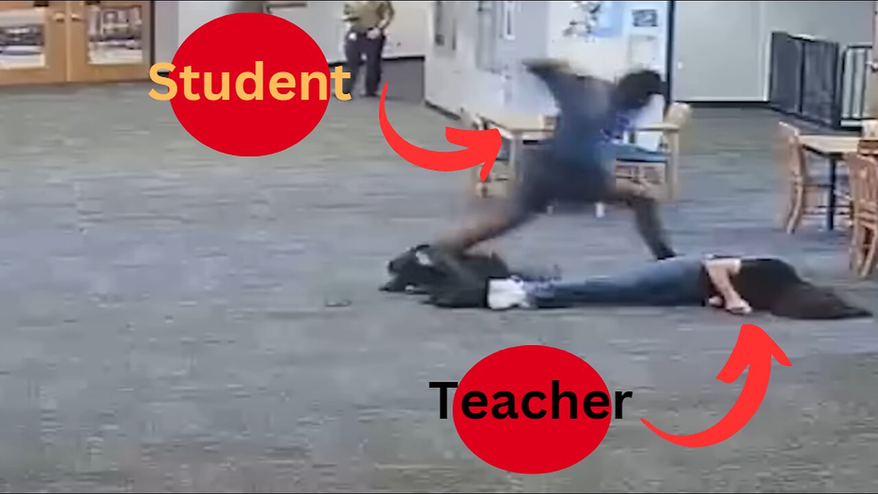 Student attacks Teacher aide at school!