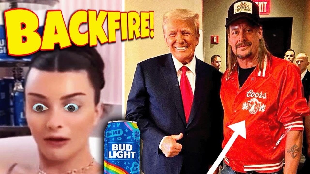 Kid Rock BASHES Bud Light AGAIN With Trump | Bud Light Brand In FLAMES | Stock COLLAPSE | Woke FAIL