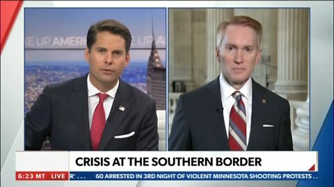 Senator James Lankford Joins Newsmax to Discuss the Crisis at the US/Mexico Border