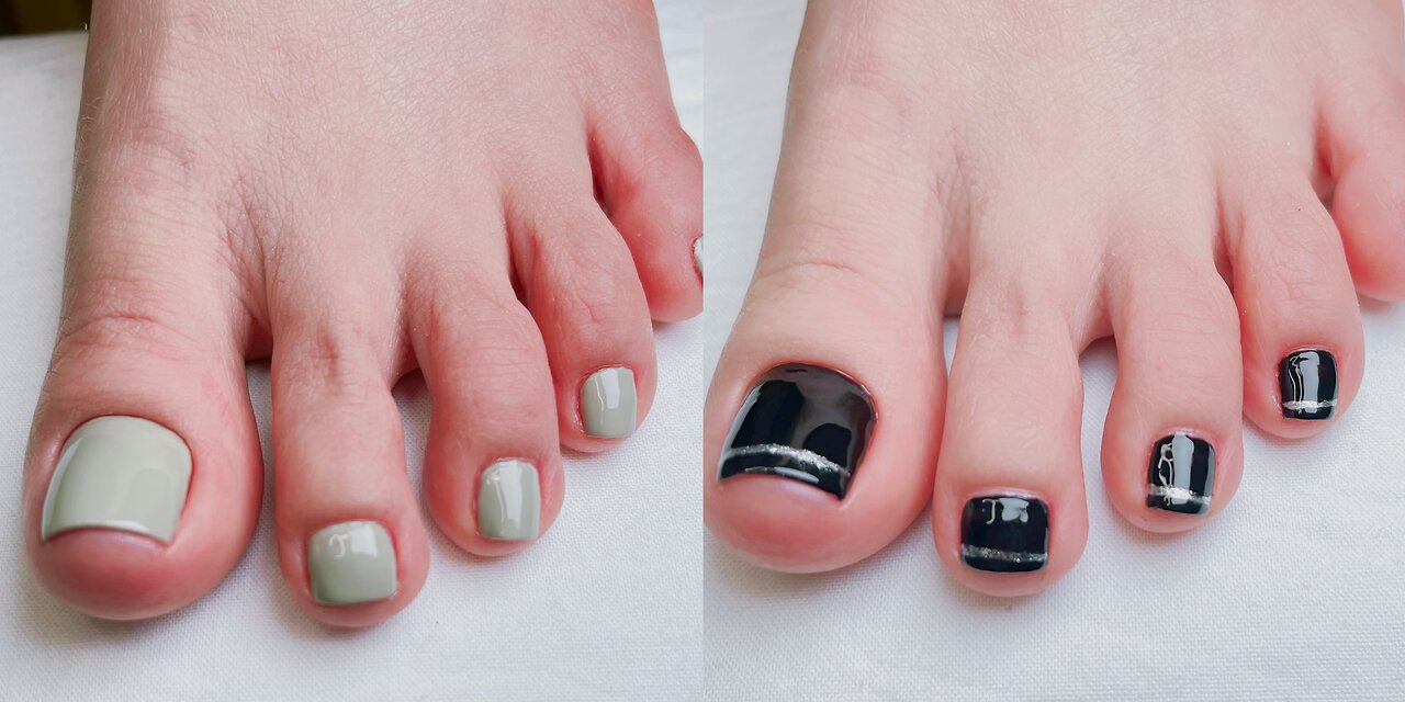 #06 Fun| Simple| Easy Nail/Toe/Foot Art Designs at Home #footnails #footdesign #toenails