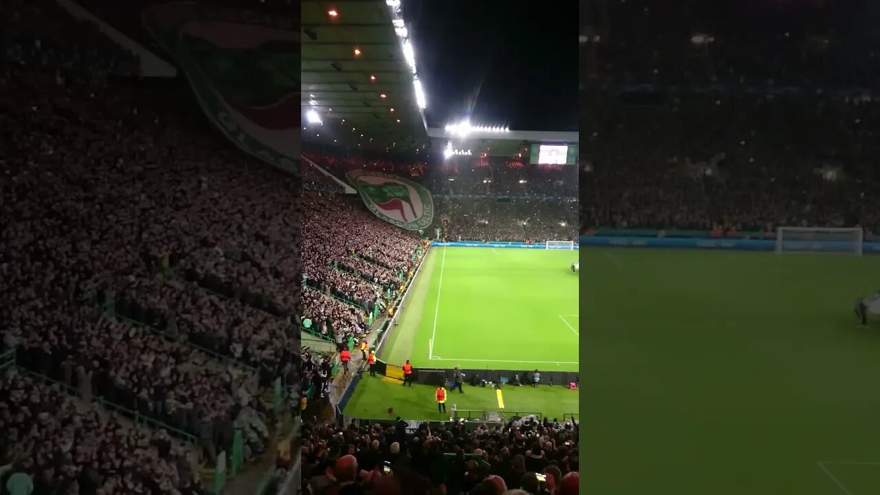 Champions League Anthem Rings Out at Celtic Park | Celtic 1 - 2 S.S Lazio | 04/10/2023