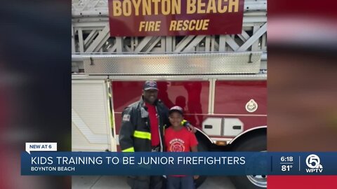 Boynton Beach Fire & Recreation Jr. Academy trains kids to be firefighters