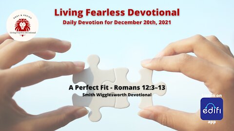 A Perfect Fit - Romans 12:3–13