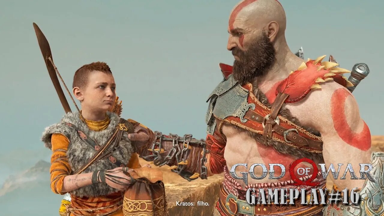 God Of War 4 - GamePlay#16 Verdadeira história de Atreus é revelada, lindo final! #GodOfWarRagnarok