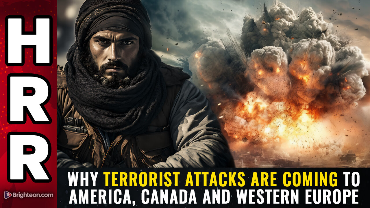 Why TERRORIST attacks are coming to America, Canada and Western Europe