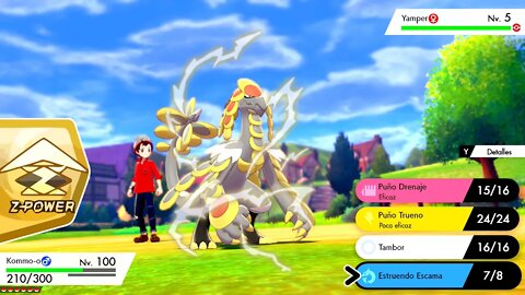 💥 Que Movimientos Z hay en Galar para Pokémon Espada y Escudo