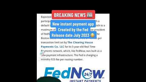 FED NOW AKA CDBC IS ON IT'S WAY JUST AS THE US DOLLAR IS BEING DEVALUED 🤔