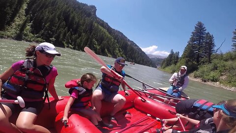 Snake river rafting; Jackson Hole Wy