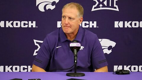 Kansas State Football | Chris Klieman Press Conference | August 31, 2021