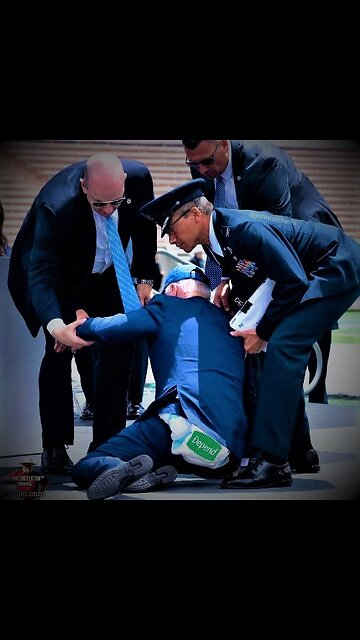 Biden falls down, AGAIN - greatest hits compilation