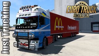 ETS2 1.43 Just Trucking (Euro TruckSimulator 2) #7 Leyland Daf