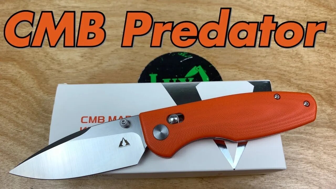 CMB Predator axis lock knife Solid feel and fidget friendly !