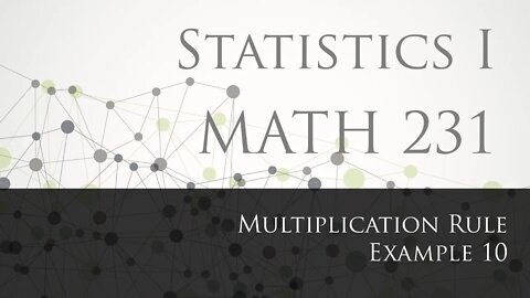 Multiplication Rule: Example 10