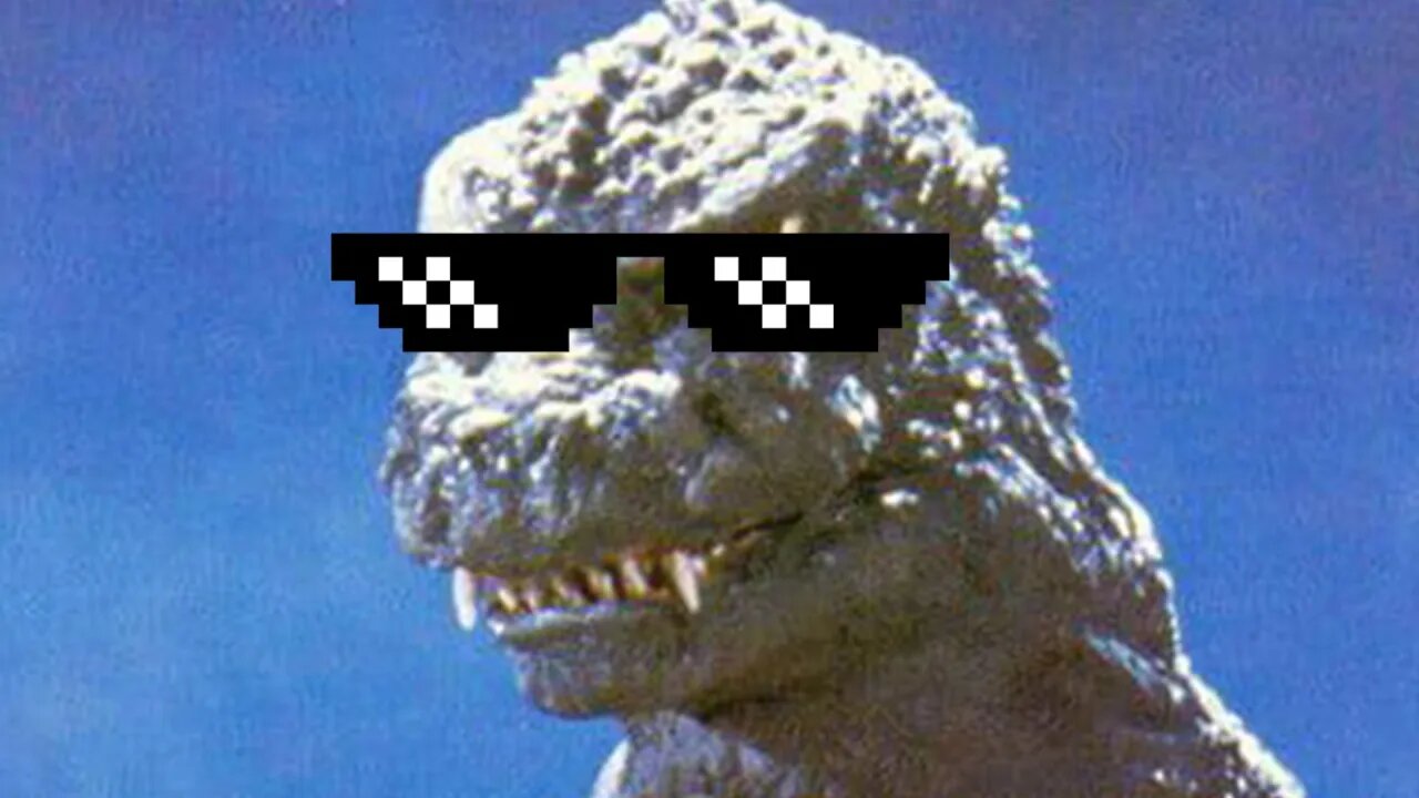 GODZILLA quer te PEGAR - MEME GODZILLA