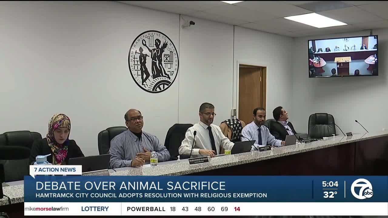 Hamtramck City Council votes to allow animal sacrifice for religious purposes in city