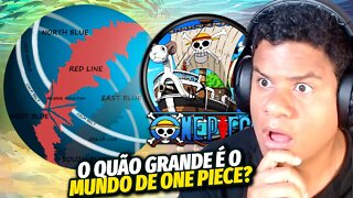 EXPLICANDO COMO FUNCIONA O MAPA DE ONE PIECE | React Anime Pro