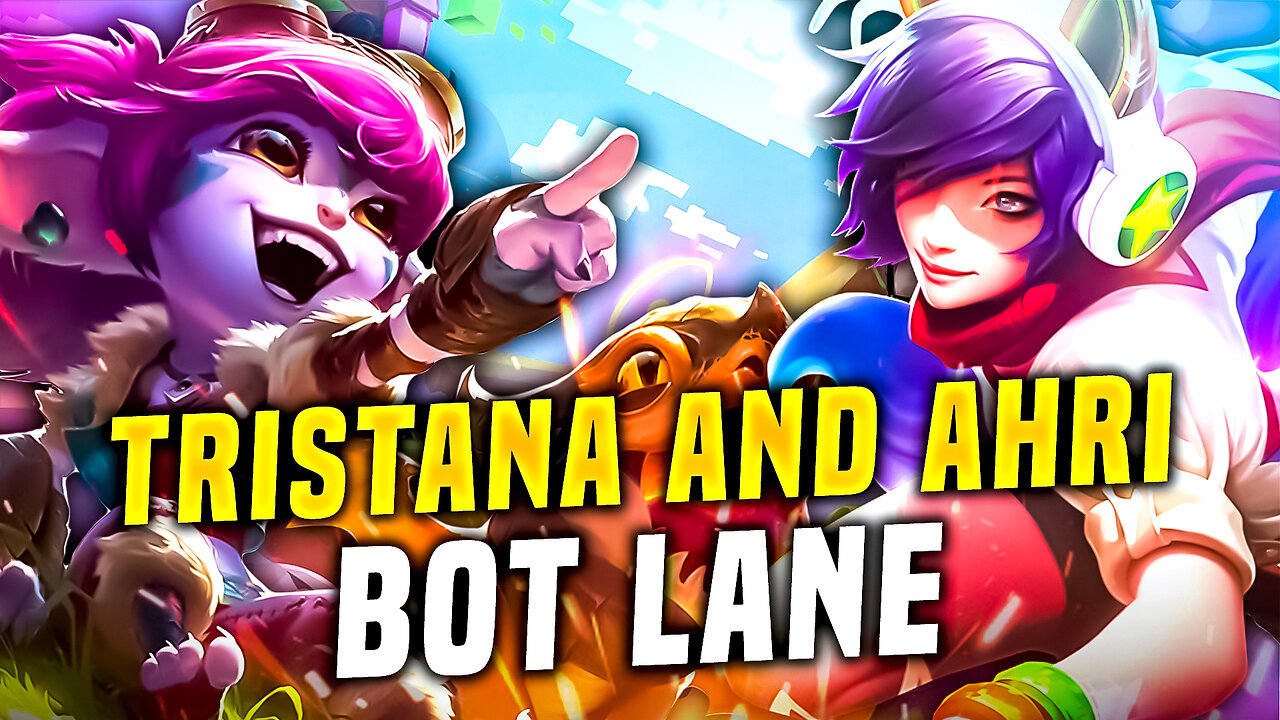 TRISTANA AND AHRI BUT IN THE BOT LANE! Shenanigans!