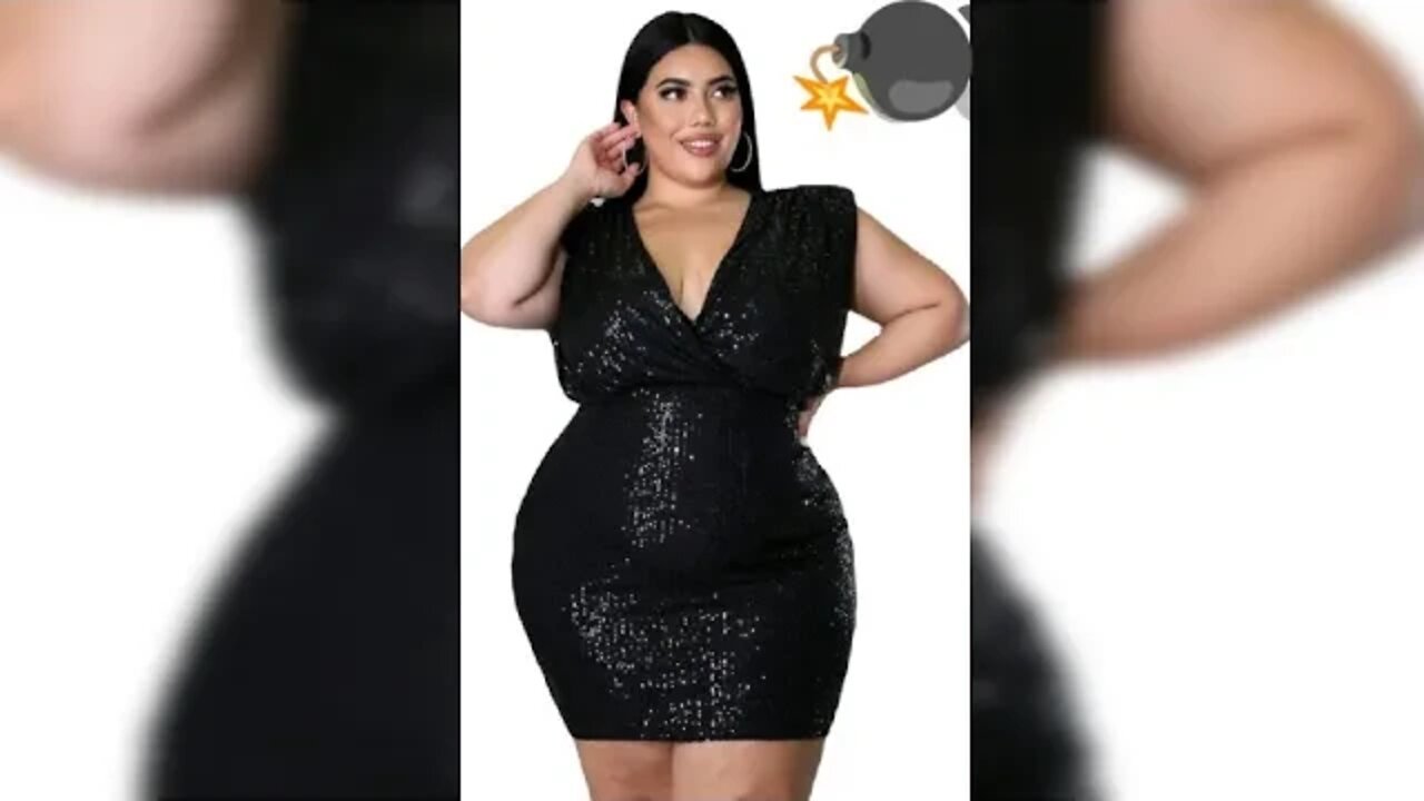 🛑 PLUS SIZE MÍNI VESTIDO SOCIAL SEM MANGA PRA FESTA FEMININO