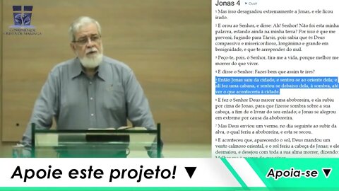 Por que Jonas pediu para morrer — Rev Augustus Nicodemus