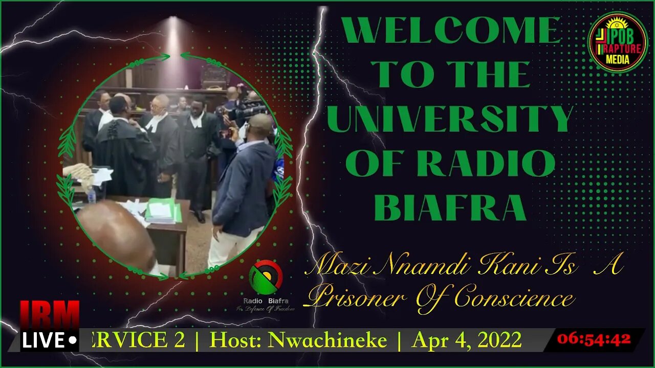 Welcome To The University Of Radio Biafra | Hausa-Service | Host: Mazi Johnathan | Apr 1, 2022