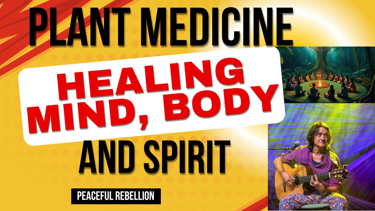 Plant medicine-The way forward Peaceful Rebellion #awake #aware #spirituality #ayahuascaceremony