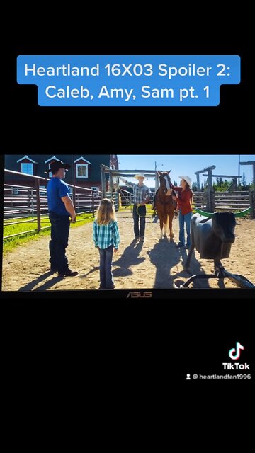 Heartland Season 16X03 Amy, Caleb and Sam Part 1