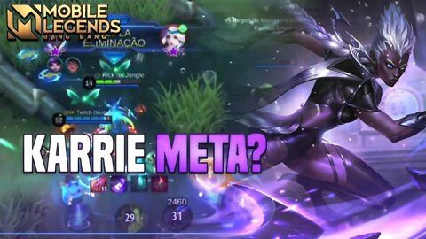 A KARRIE FICOU MUITO FORTE SEM A CIMTARRA | A ATUALIZAÇÃO FOI BOA PRA ELA ft. Insana | MLBB