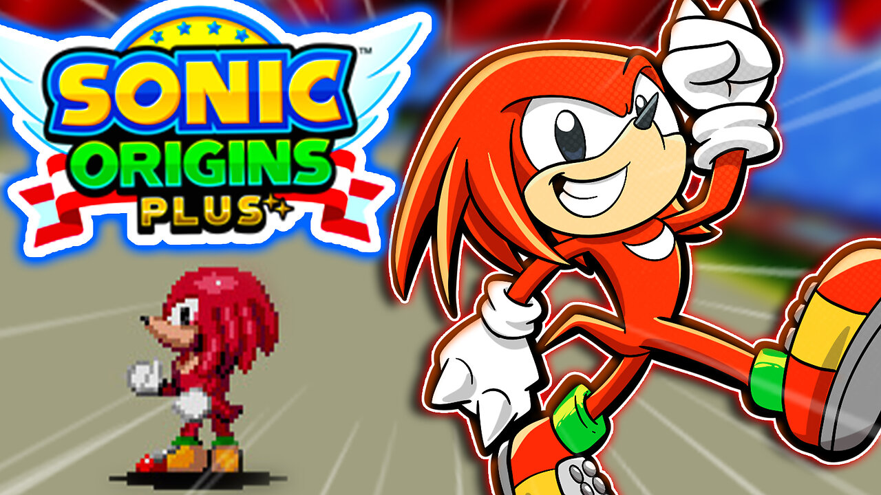 Historia do Knuckles no SONIC CD - SONIC ORIGINS PLUS
