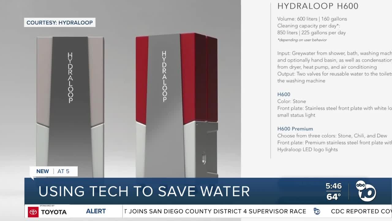 San Diegan family uses tech to save water