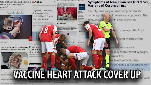 Athletes are COLLAPSING from Heart Complications After Receiving the Vaccine, Media Says its Normal