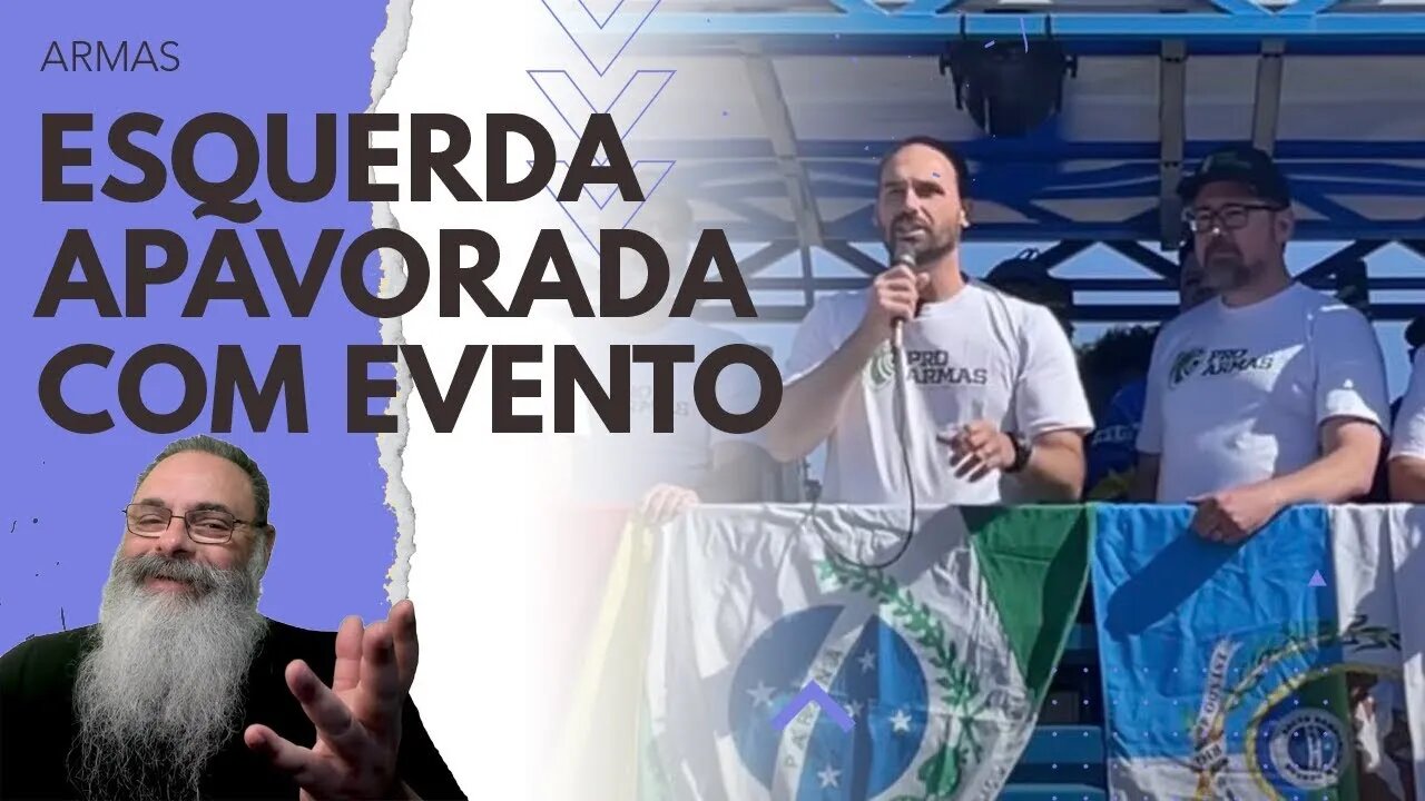 SUCESSO do EVENTO do PROARMAS apavora ESQUERDA que QUER CRIMINALIZAR MANIFESTAÇÕES a qualquer CUSTO