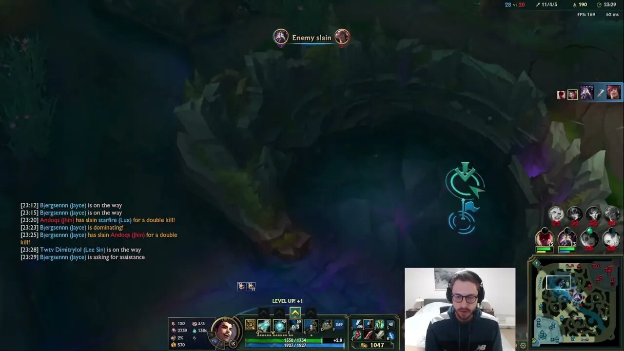 Bjergsen Nice Kick lee
