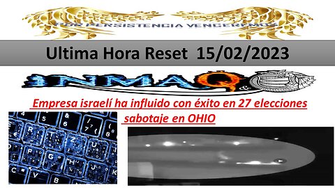 15/2/2023 Empresa israelí ha influido con éxito en 27 elecciones sabotaje en OHIO