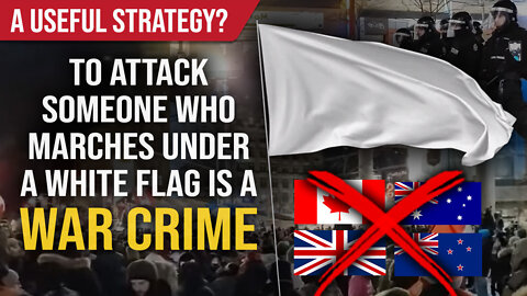 It Doesn't Mean You Surrender : Marching Under A White Flag : A Useful Strategy?