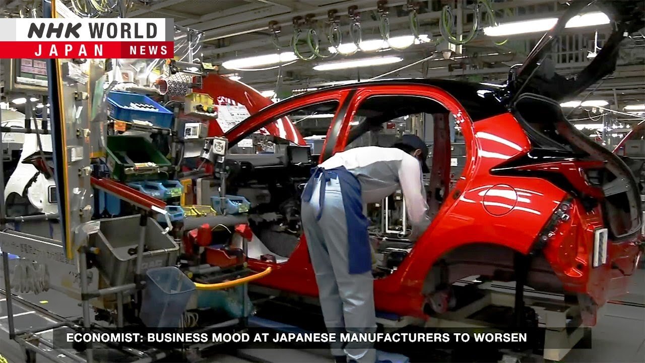 Economist: Business mood at Japanese manufacturers to worsenーNHK WORLD-JAPAN NEWS