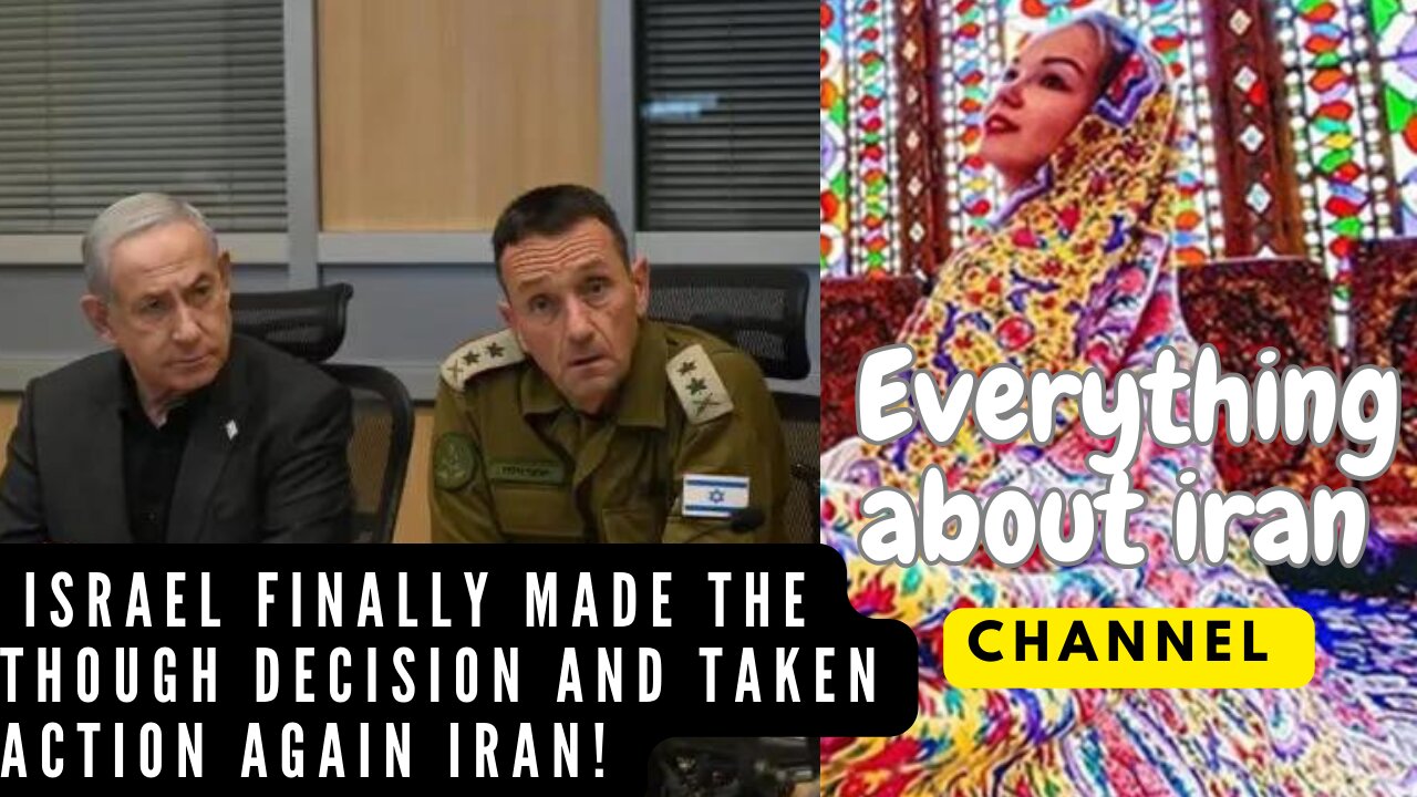 Iran is in great trouble? Israel finally made the though decision and taken action again iran!