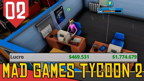 Sucessos de Venda! - Mad Games Tycoon 2 #02 [Série Gameplay Português PT-BR]