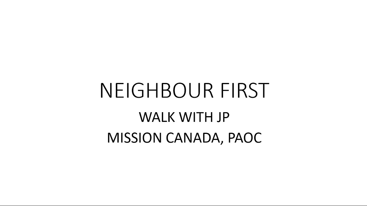 Apr 14/24 | Neighbour First