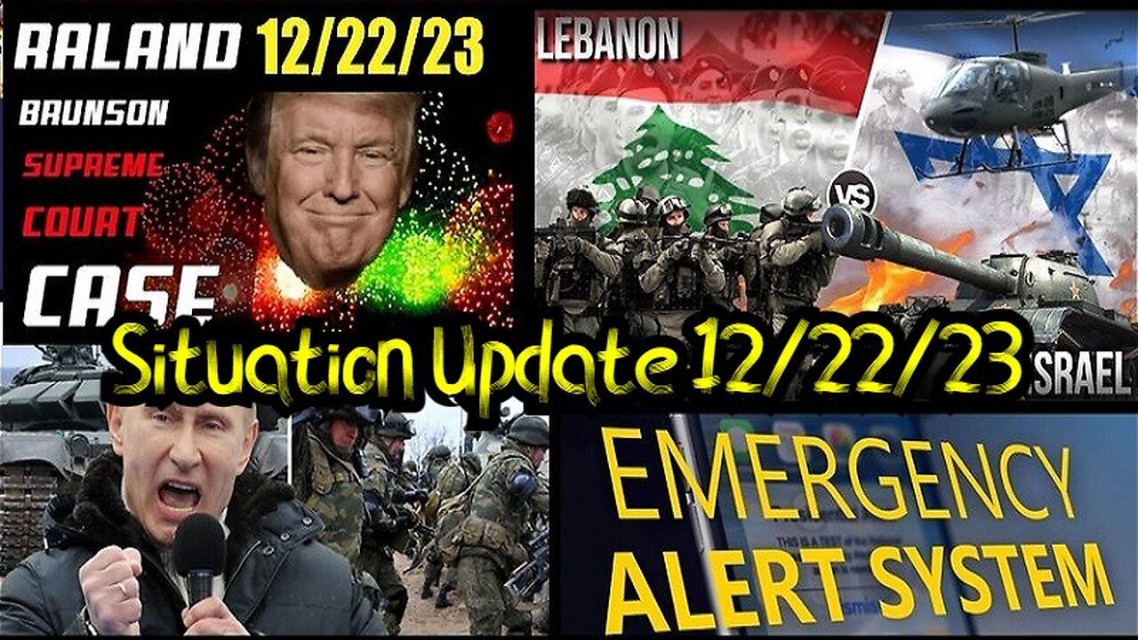 Situation Update: Is It Finally Happening? Brunson Case To Be Heard By SCOTUS 12/24/23..