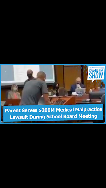 Parent Serves $200M Medical Malpractice Lawsuit During School Board Meeting