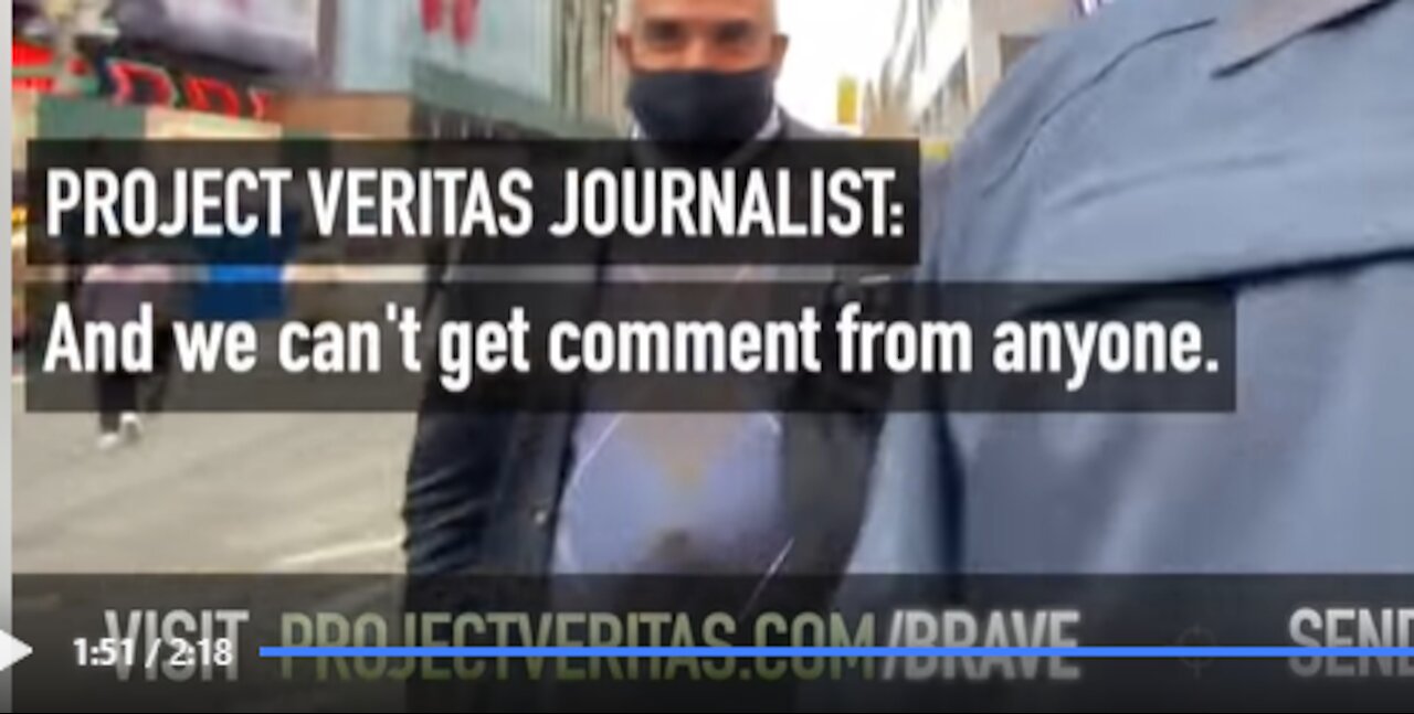PROJECT VERITAS REPLIES WITH ANONYMOUS TEXT SAYING STOP CALLING. PV BULLIES CRY WHEN CONFRONTED