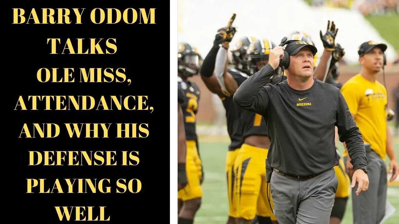 Mizzou Head Coach Barry Odom Talks About Why his defense is playing so well.