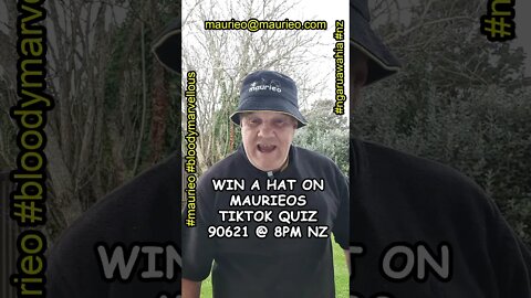 maurieo #shorts WIN THE QUIZ GET A HAT